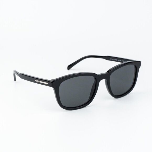 Prada Women Sunglasses Black Grey Square PRA21S 16K08Z NEW AUTHENTIC main image 10